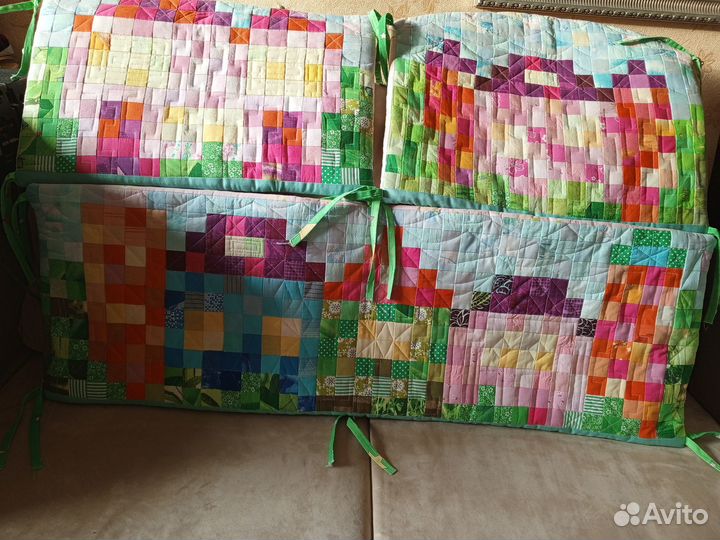 Бортики в детскую кроватку