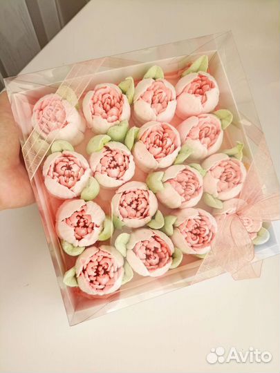 Зефирные цветы