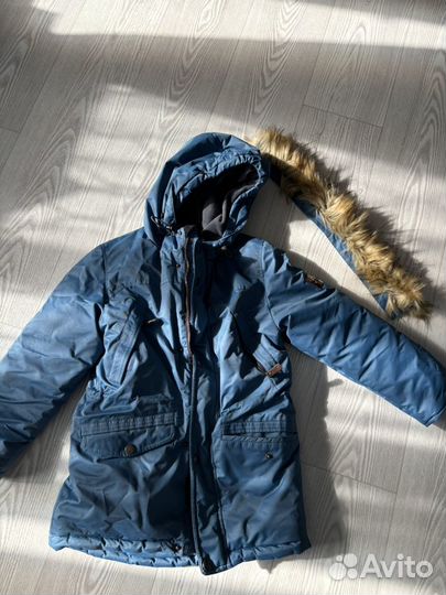 Зимняя куртка для мальчика 134-140