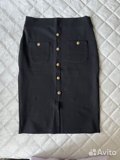 Юбка zara миди m