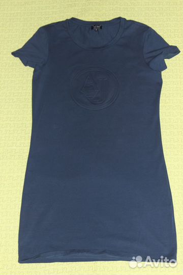 Armani: трикотажное платье новое, футболки б/у