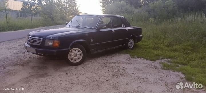 ГАЗ 3110 Волга 2.4 МТ, 2000, 97 500 км