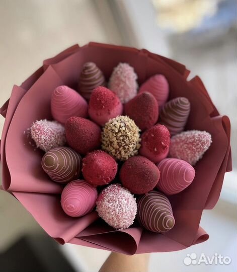 Клубника в шоколаде / Сладкий букет