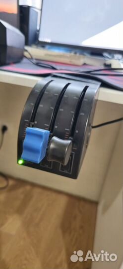 Logitech flight yoke system