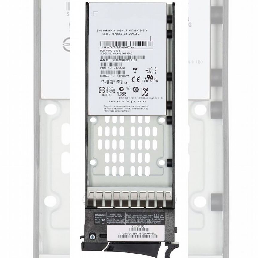 [85Y6188] Жесткий Диск Ibm 0b26580 85y6188 200gb Sas 2,5 Ssd