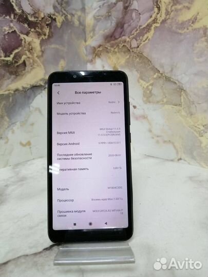 Xiaomi Redmi 6, 3/32 ГБ