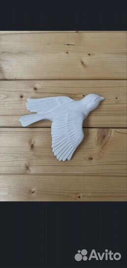 Стая птичек - декор на стену