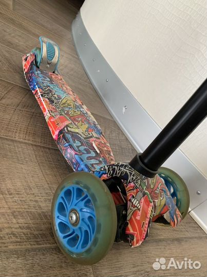 Детский 3-х колесный самокат