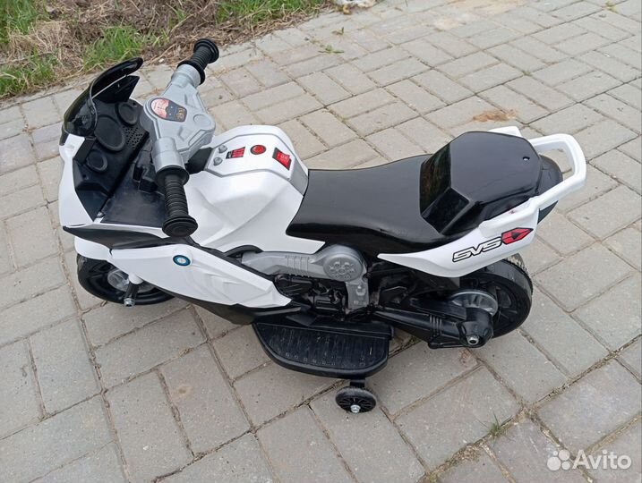 Мотоцикл детский электрический