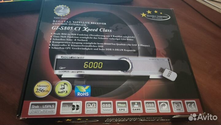 Спутниковый ресивер GI-S805 CI xpeed