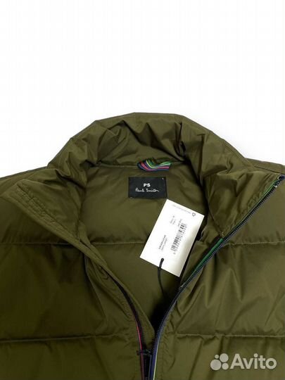Пуховик Paul Smith Waterproof Puffer Jacket Olive