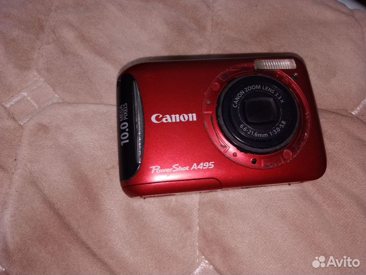 Компактный фотоаппарат canon PowerShot A495