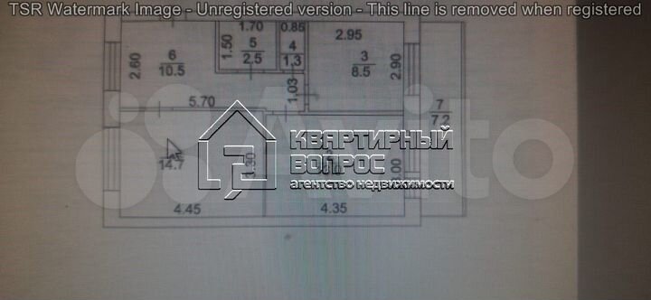 2-к. квартира, 50,6 м², 4/9 эт.