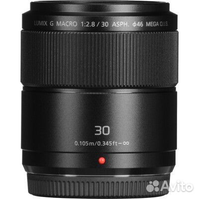 Panasonic Lumix 30mm f/2.8 G Macro mega O.I.S. (H