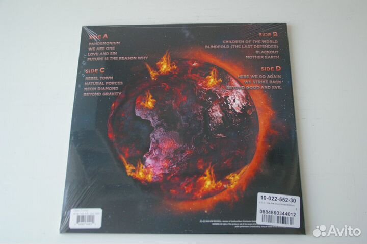 Пластинки U D O новые и бу редкие rare