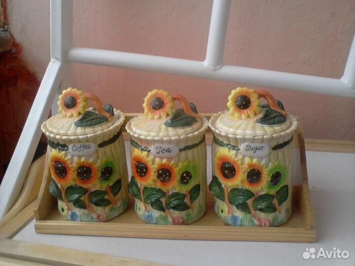 Набор банок для сыпучих продуктов