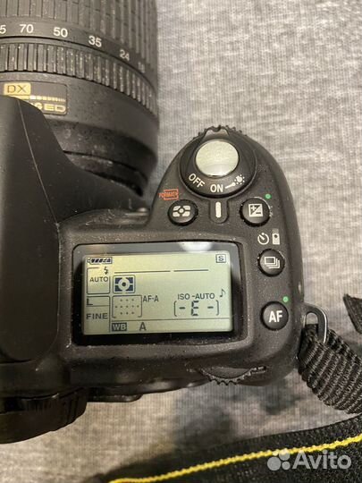 Зеркальный фотоаппарат nikon d90 объектив 18-105