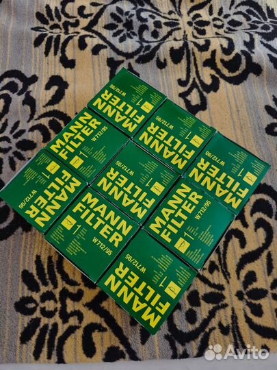 Масляный фильтр Mann w712/95