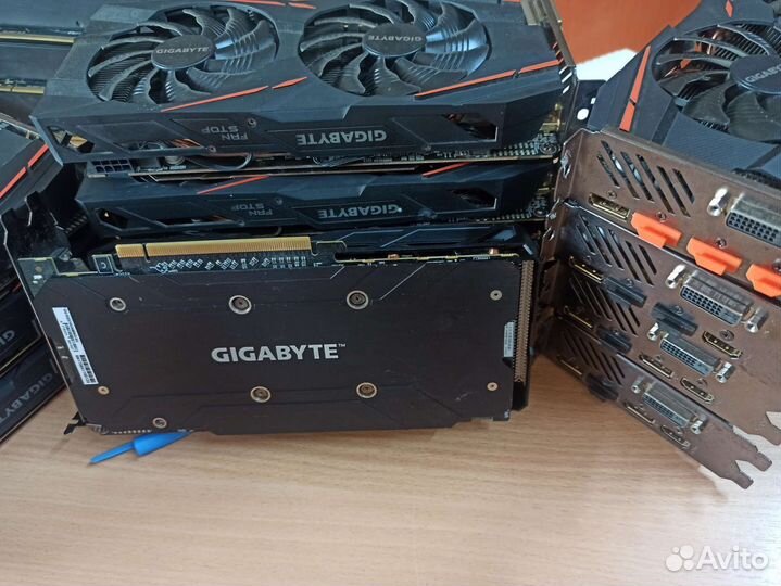 Видеокарты Sapphire, Gigabyte RX 470, 570 8GB