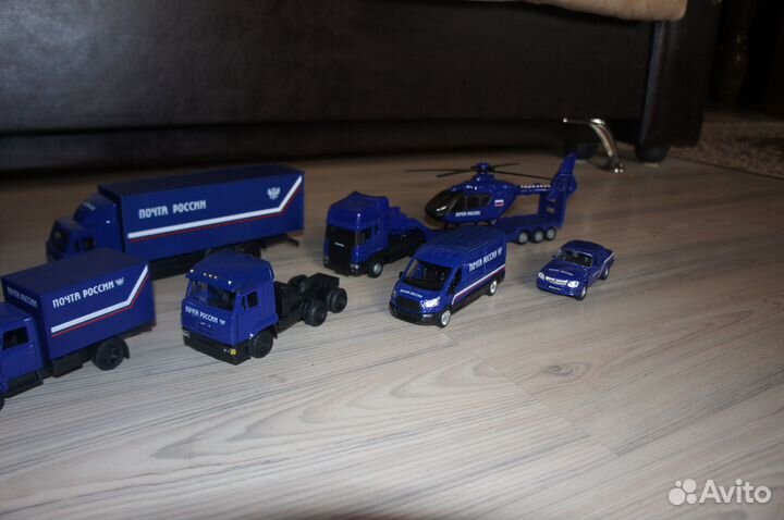 Модели машинок почта россии 1 43