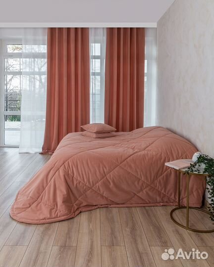 Покрывало богема пудра новое плед на кровать