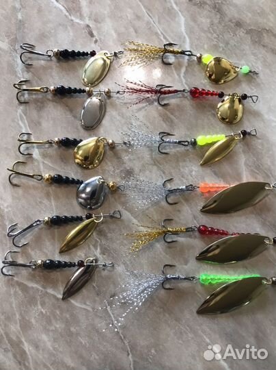 Блесна вертушки в боксе