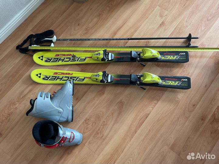 Горные лыжи детские 100