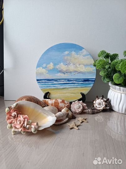 Картина маслом на холсте Море