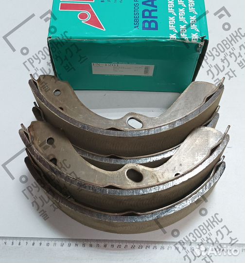 Тормозные колодки барабанные, jfbk (Япония) FN-120