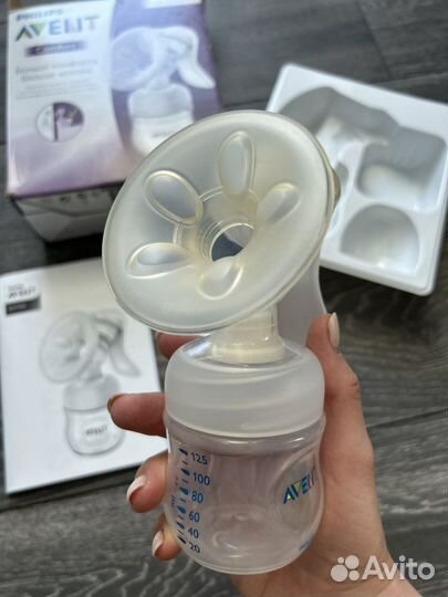 Молокоотсос ручной philips avent