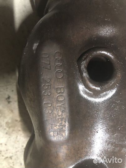 Коллектор выпускной правый audi a8 d3