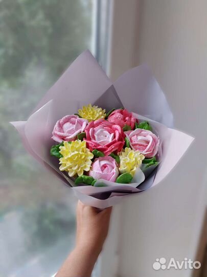 Зефирный букет на 8 марта подарок