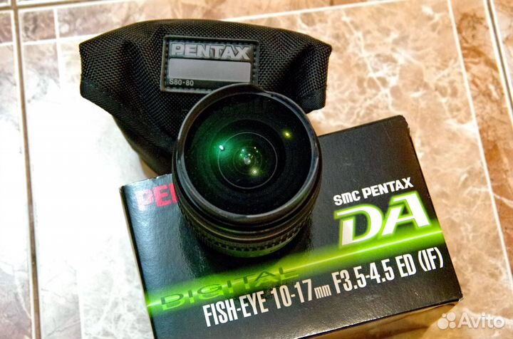 Объектив Pentax SMC DA 10-17mm f/3.5-4.5 ED (IF)