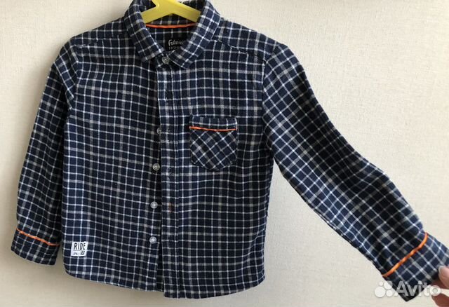 Рубашка на мальчика 104