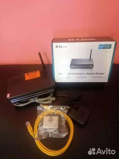 Модем D-Link сетевой 150 adsl2+Router новый и 1б/у