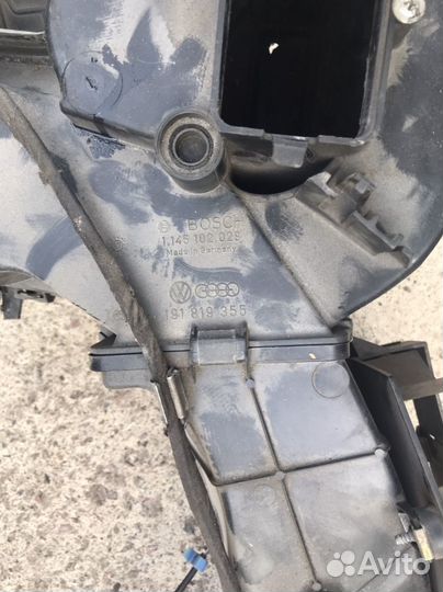 Корпус отопителя audi 80 b3