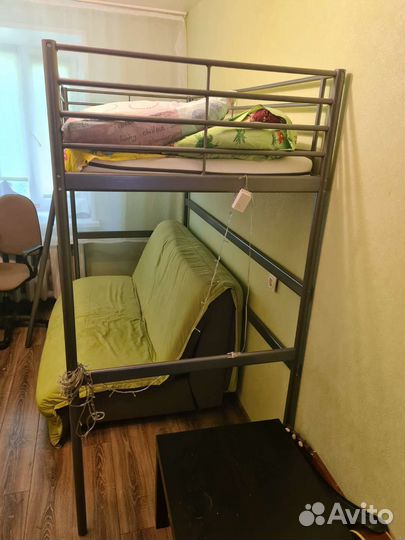 Кровать - чердак икеа свэрта