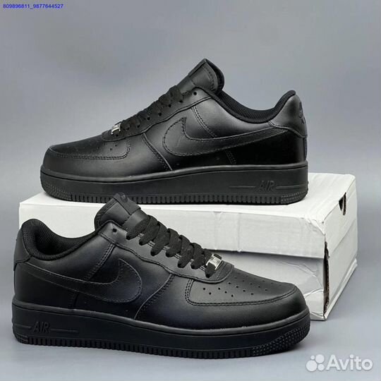 Nike Air Force 1 Black (Арт.47164)