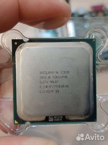Процессор E5800 (775 сокет) или меняю на черешню