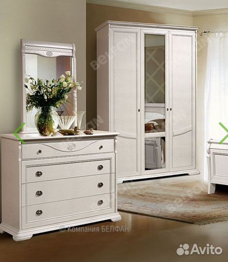 Комод и шкаф массив и шпон дуба