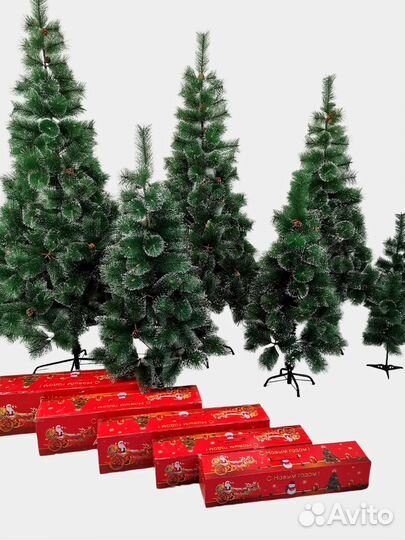 Ель искуственная 210 180 елка ёлка с шишками сосна
