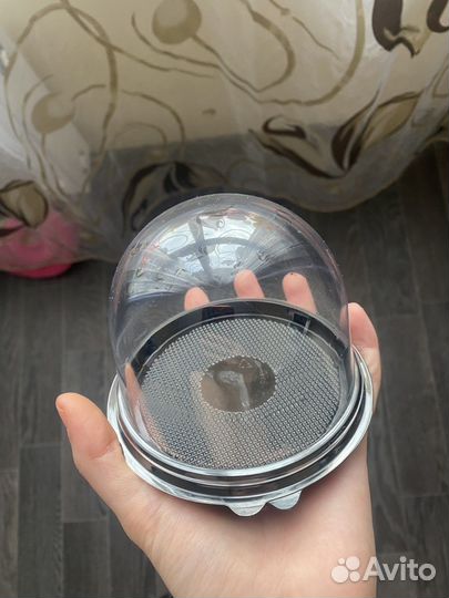 Купол пластиковый для мыла/пирожных