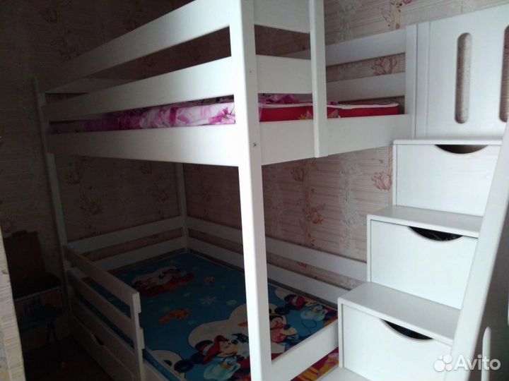 Двухъярусная кровать бу