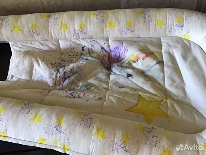 Новые бортики в кроватку и кокон