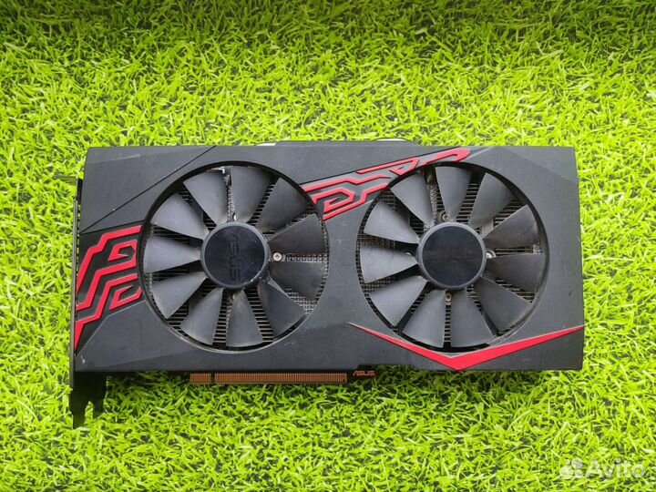 Видеокарта rx570 8gb Asus dvi/hdmi