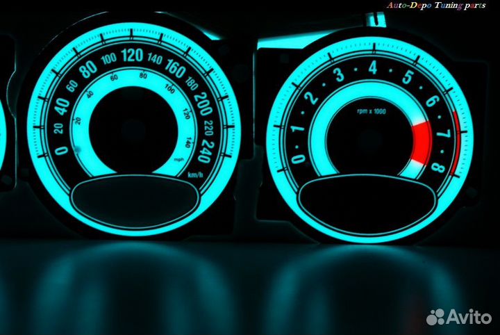 Chrysler PT Cruiser (00-05) Тюнинг шкалы приборов