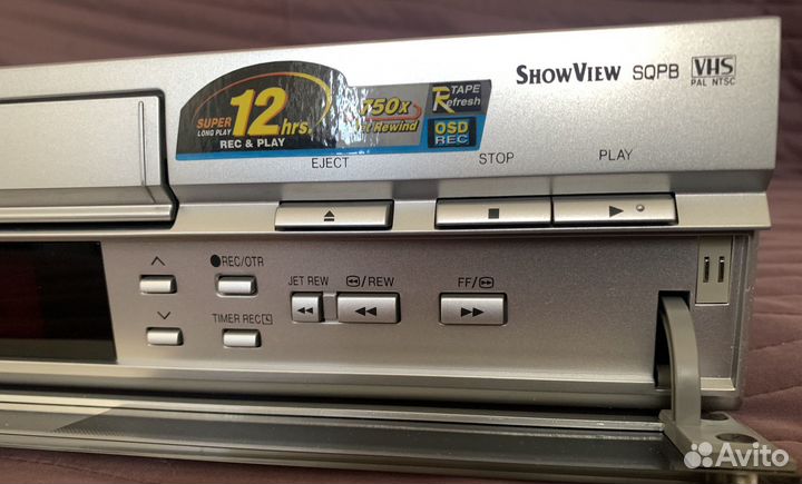 Видеомагнитофон panasonic hi fi стерео fj730