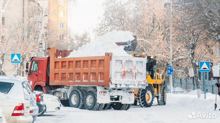 Уборка снега Чистка снега Вывоз снега