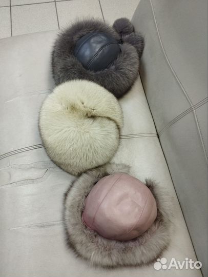 Шапка норковая женская бу