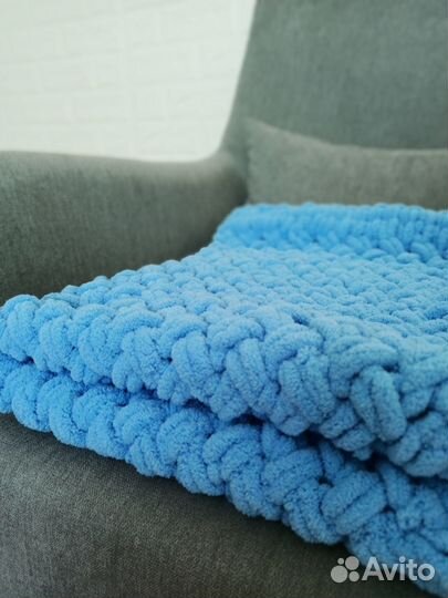 Плед детский плюшевый